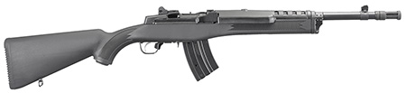 [736676058549] Ruger 5854 Mini Thirty  7.62x39mm 20+1 16.10" Blued Threaded Barrel, Blued Steel  Drilled  &  Tapped Receiver, Black Synthetic Fixed Stock, Right Hand