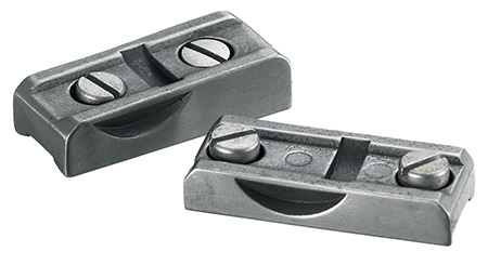 [736676900046] Ruger 90004 Scope Base Set Black Steel Fits Ruger No. 3/Ruger No. 1 Varminter