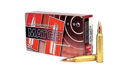 [090255812640] Hornady 81264 Superformance Match 5.56x45mmNATO 75gr Boat Tail Hollow Point 20 Per Box/10 Case