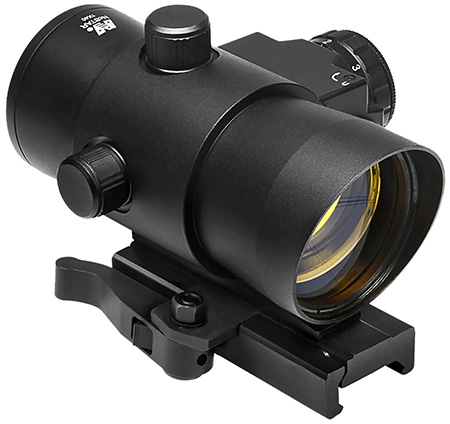 [814108011352] NcStar DLB140R 40mm Red Dot with Red Laser  Black Anodized 1 x 3 MOA Red Dot