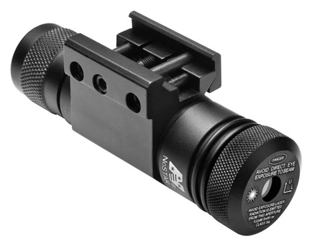 [814108012502] NcStar APRLSG Green Laser with Weaver Style Mount  Black Anodized