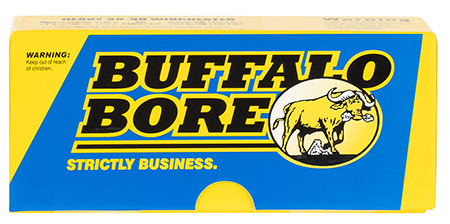 [651815024141] Buffalo Bore Ammunition 24L20 Outdoorsman Strictly Business 9mmLuger 147gr Hard Cast Flat Nose 20 Per Box/12 Case