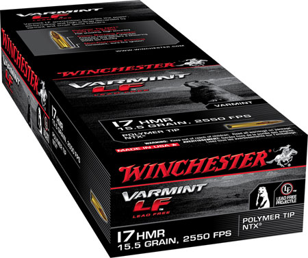[020892102781] Winchester Ammo S17HMR1LF Varmint LF  17HMR 15.5gr Polymer Tip NTX 50 Per Box/20 Case
