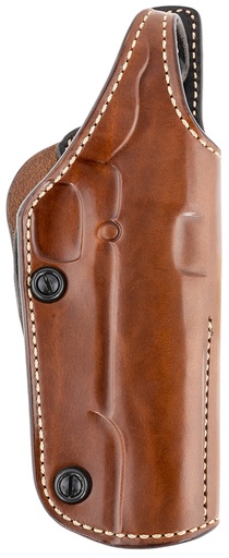 [601299078093] Galco PHX126 Phoenix  OWB Tan Leather Belt Slide Fits S&W N Frame Fits 4" Barrel Right Hand