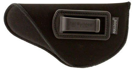 [672352009873] Bulldog DIP3 Deluxe  IWB Black Suede Like Belt Clip Fits Taurus Millennium/2.50-3.75" Barrel Right Hand