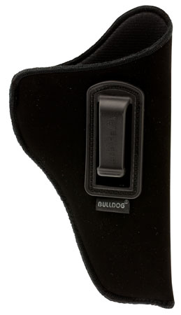 [672352009880] Bulldog DIP12 Deluxe  IWB Black Suede Like Belt Clip Fits Taurus Judge/3-4" Barrel Right Hand