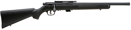[062654287022] Savage Arms 28702 Mark II FV-SR Full Size 22 LR 5+1 16.50" Matte Black Fluted Threaded Barrel, Matte Black Picatinny Rail Carbon Steel Receiver, Matte Black Fixed Synthetic Stock, Right Hand