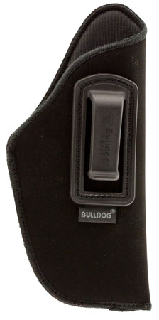 [672352009903] Bulldog DIP7 Deluxe  IWB Black Suede Like Belt Clip Fits Glock 19/2.50-3.75" Barrel Right Hand
