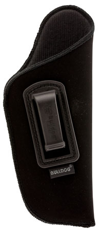 [672352009910] Bulldog DIP815 Deluxe  IWB Black Suede Like Belt Clip Fits Beretta 92/Glock 20/2-3" Barrel Right Hand