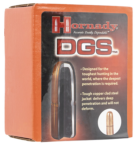 [090255250510] Hornady 5051 DGS  505 Cal .505 525 gr Dangerous Game Solid 50 Per Box/ 15 Case
