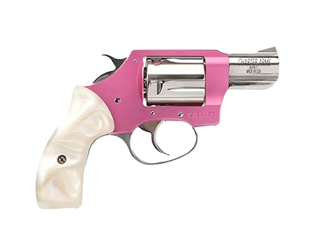 [678958538397] Charter Arms 53839 Undercover Lite Chic Lady Small 38 Special 5 Shot 2" High Polished Stainless Steel Barrel  &  Cylinder, Pink Aluminum Frame, Pearl Grip, Exposed Hammer