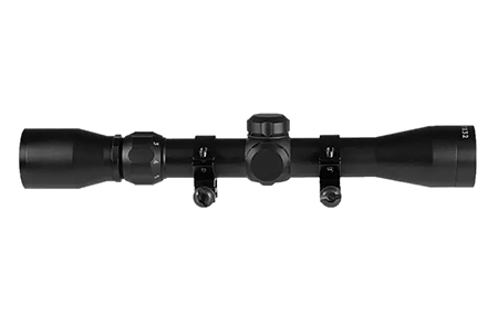 [788130014493] TruGlo TG-853940B Trushot  Black Anodized 3-9x40mm 1" Tube Duplex Reticle w/Rings