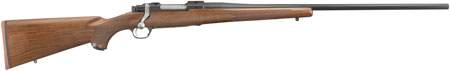 [736676371228] Ruger 37122 Hawkeye  Sports South Exclusive Full Size 7mm Rem Mag 4+1 24" Satin Blued Alloy Steel Barrel, Receiver w/Integral Scope Mount, American Walnut Fixed Stock, Right Hand