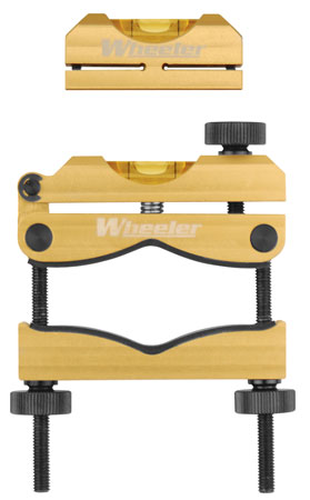 [661120190509] Wheeler 119050 Pro Reticle Leveling System Black/Yellow Aluminum Universal
