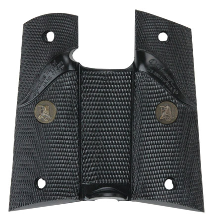 [034337029199] Pachmayr 02919 Signature Grip Wraparound Checkered Black Rubber for Colt MK IV Series 80 Delta Elite