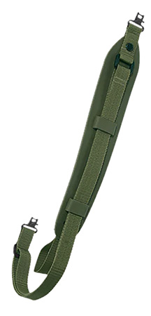 [051057209724] Outdoor Connection SGSS20972 Super Grip Sling Green Nylon 32" OAL Padded Rifle/Shotgun