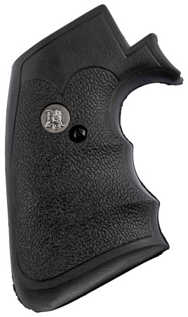 [034337051343] Pachmayr 05134 Decelerator Grip Checkered Black Rubber with Finger Grooves for Ruger Super Blackhawk