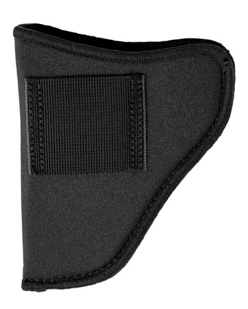 [638003211101] Uncle Mike's 21110 GunMate Hip Holster IWB Size 10 Black Tri-Laminate Belt Clip/Belt Loop Fits Large Frame Pistol Fits 4" Barrel Belt 2" Wide Ambidextrous