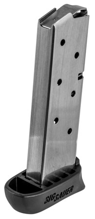 [798681429806] Sig Sauer MAG2383807X P238  7rd 380ACP Extended Natural Steel