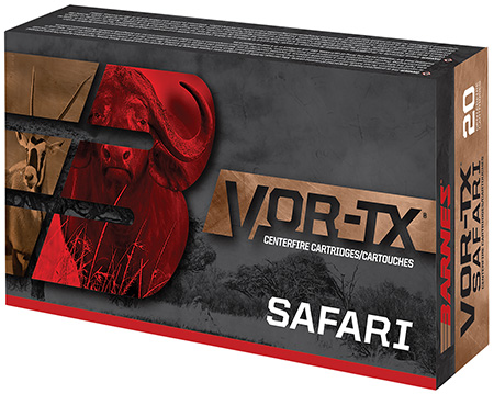 [716876150175] Barnes Bullets 22033 VOR-TX Safari 500Nitro Express 570gr Round Nose Banded Solid 20 Per Box/10 Case