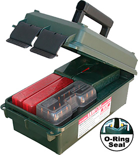 [026057362304] MTM Case-Gard AC30C11 Ammo Can  Multi-Caliber Rifle/Handgun Forest Green Polypropylene