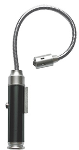 [813119010538] Real Avid AVBR101B Bore Light Magnetic 15,000 Candlepower LED Aluminum Black w/Silver Accents LR44