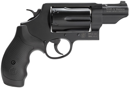 [022188624106] Smith  &  Wesson 162410 Governor *MA Compliant 45 Colt (LC) Or 2.50" 410 Gauge, 2.75" Black Barrel, 6rd  Black PVD Cylinder, Black Scandium Alloy Z-Frame, Polymer Grip