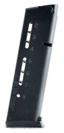 [874218004521] Wilson Combat 500B ETM  8rd 45 ACP Fits Wilson Combat 1911 Elite Tactical Black Stainless Steel