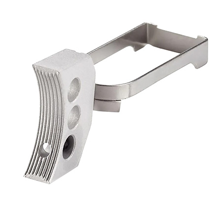 [874218000424] Wilson Combat 190 Ultralight Match Trigger Standard 1911 Matte Silver Finish