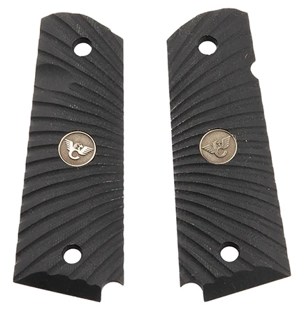 [874218004804] Wilson Combat 351AAFS Grip Panels 1911 Starburst G-10 Black