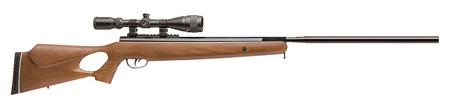 [028478132245] Benjamin BT1500WNP Trail XL  Nitrogen Piston 177 Pellet 1rd Black Hardwood Fixed Thumbhole Stock 3-9x40mm