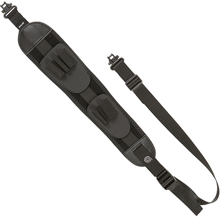 [026509088882] Allen 8888 Denali  Black Neoprene w/ Sharkskin Back Adjustable Rifle