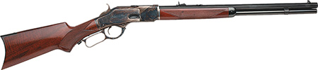 [839665002575] Taylors  &  Company 550181 1873 Taylor's Trapper Lever Action 357 Mag Caliber with 10+1 Capacity, 18" Blued Octagon Barrel, Color Case Hardened Metal Finish  &  Walnut Stock Right Hand (Full Size)