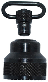 [811071012980] GrovTec US Inc GTSW298 Mag Cap  Set Shotgun 1" Push Button Black Oxide Moss 590/835 12 Gauge Steel