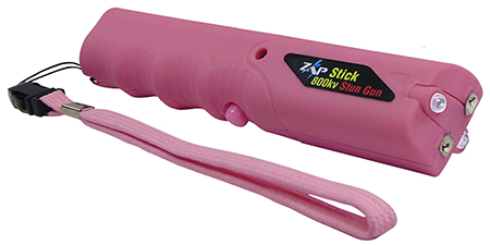 [797053100602] Zap ZAPSTK800FP Zap Stick Stun Gun Range of Contact Pink Plastic
