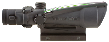 [719307303454] Trijicon 100156 ACOG  Black Hardcoat Anodized 3.5x35mm Illuminated Green Horseshoe .223/5.56 BDC Reticle