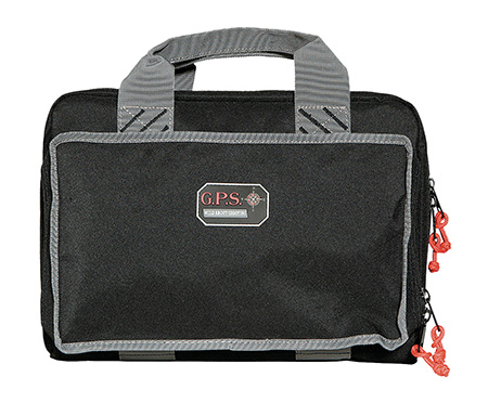 [856056002143] GPS Bags 1310PC Quad  Black Nylon Holds 4 Handguns