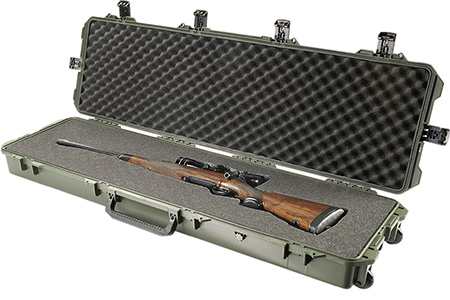[825494001438] Pelican IM3300X0001 Storm Long Case 53" OD Green HPX Resin Rifle/Shotgun w/Wheels