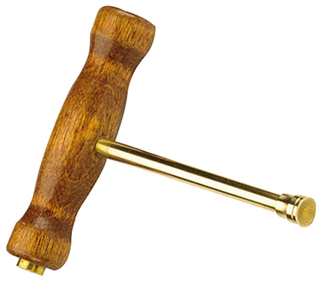 [040589120607] Traditions A1206 T-Handle Ball/Bullet Starter Multi Caliber Wood w Brass Rod
