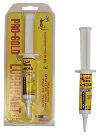 [709779800353] Pro-Shot PGLSYR Pro-Gold Lubricant 10 cc Needle Oiler