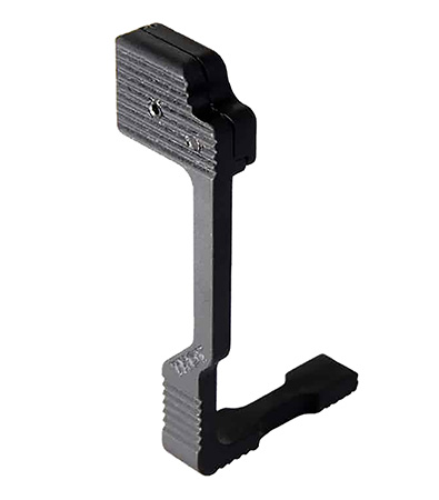 [812699011843] Troy Ind SBOLAMB00BT00 Bolt Release  M16/M4/AR-15 Black Aluminum Rifle Ambidextrous