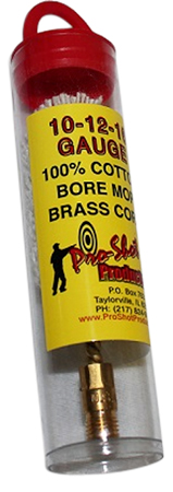 [709779200184] Pro-Shot MP12 Bore Mop  10/12/16 Gauge Shotgun #5/16-27 Thread Cotton 1.75" Long