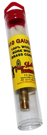 [709779200160] Pro-Shot MP410 Bore Mop  .410 Gauge Shotgun #5/16-27 Thread Cotton 1.75" Long
