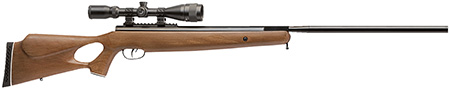 [028478132252] Benjamin BT1122WNP Trail XL  Nitrogen Piston 22 Pellet 1rd Black Hardwood Fixed Thumbhole Stock 3-9x40mm