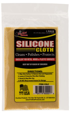 [709779800018] Pro-Shot SILC Silicone Cleaning Cloth  Cotton 14"x15"