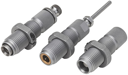 [090255565546] Hornady 546554 Custom Grade Series II 3 Die Set for 45 ACP 45 Win Mag 45 Auto Rim Includes Sizer Seater Expander