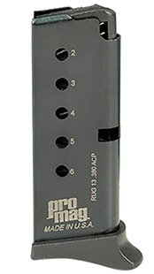 [708279009006] ProMag RUG13 Ruger LCP  6rd 380 ACP Blued Steel