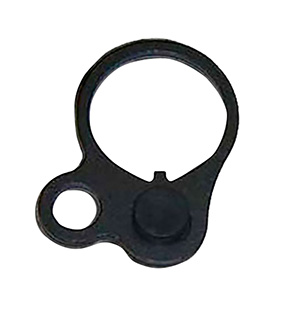 [708279007811] ProMag PM140B Single Point Sling Attachment Plate Black Oxide Steel Ambidextrous