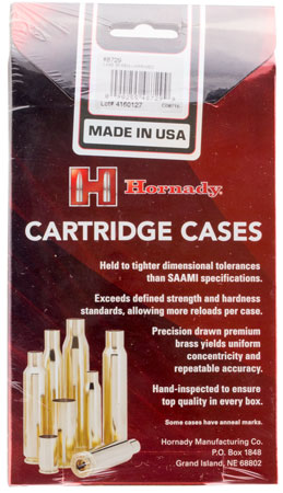 [090255487299] Hornady 8729 Unprimed Cases Cartridge 35 Rem Rifle Brass