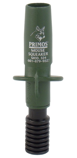 [010135003241] Primos PS324 Still Mouse Squeaker Open Call Mice/Rodents Sounds Attracts Predators Green